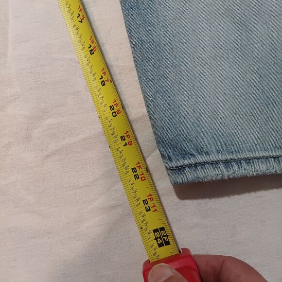 One X One Teaspoon Jeans Baggy Bowed Legs  Low Waist Long Rise Men's Size 29 - Picture 8 of 9